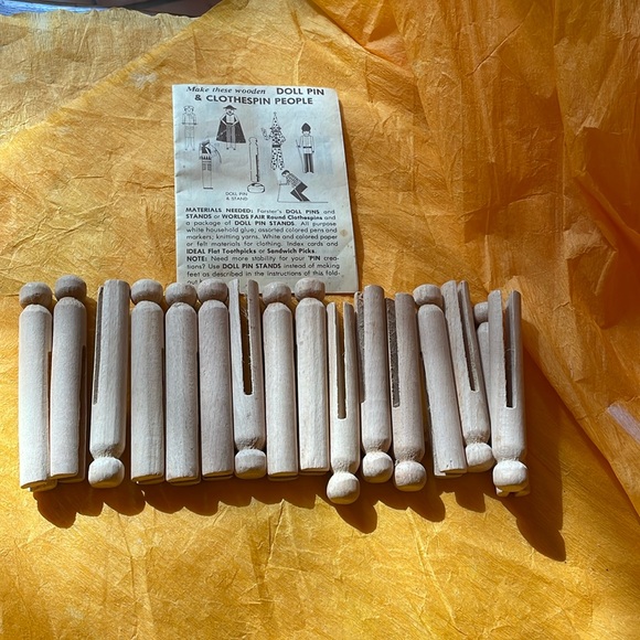 Clothespins for crafts - Picture 1 of 2